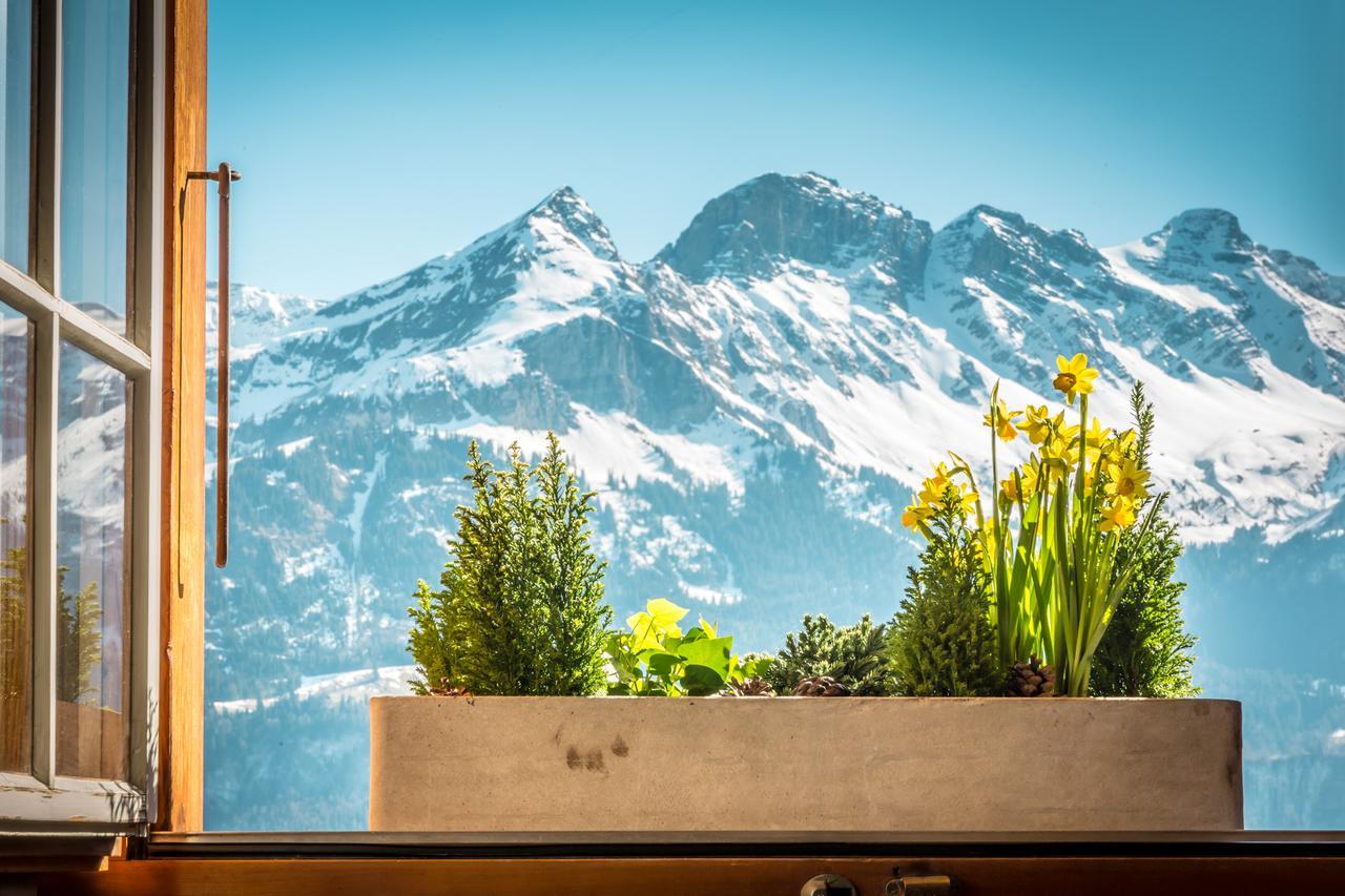 Gasthaus Brunig Kulm Hotell Brunig Pass Exteriör bild